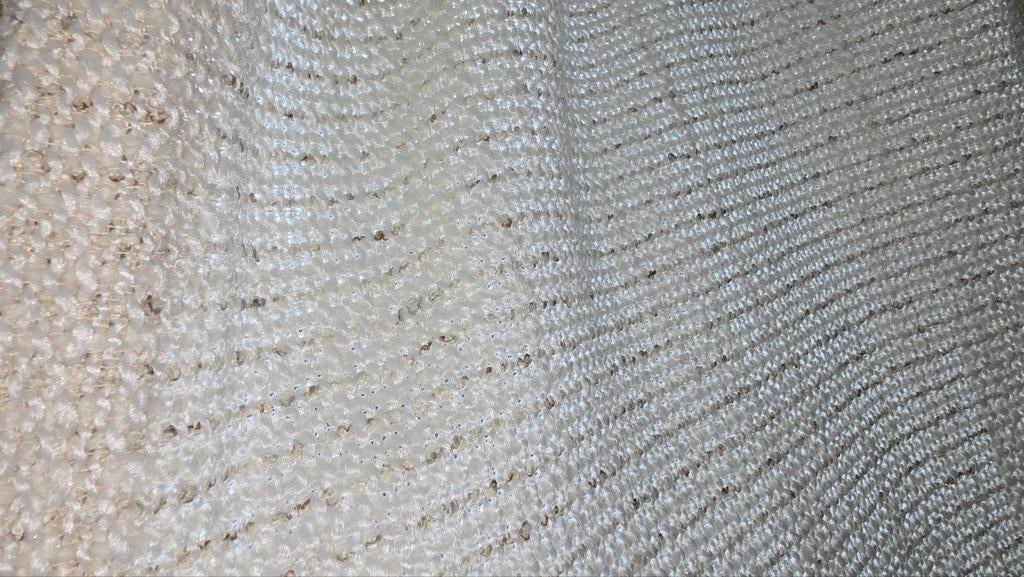 Nieuwe Kwantum Julia gordijnen - 3.10m breed, 2m hoog, Huis en Inrichting, 200 cm of meer, Nieuw, Crème, Ophalen of Verzenden