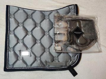 Equestrian Stockholm Crystal Grey dressuur full set nieuw beschikbaar voor biedingen