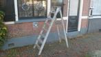 Vintage houten schilderstrap trap hout ladder 175 cm. lang, Antiek en Kunst, Curiosa en Brocante, Ophalen