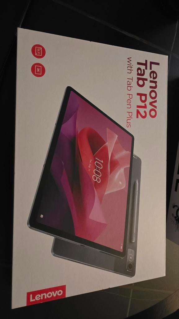 Lenovo Tab P12  met Tab Pen Plus, Computers en Software, Android Tablets, 12 inch, Uitbreidbaar geheugen, Ophalen of Verzenden