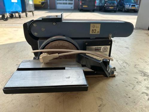 HBM 100 Bandschuurmachine, Doe-het-zelf en Verbouw, Gereedschap | Schuurmachines, Gebruikt, Bandschuurmachine, Minder dan 600 watt