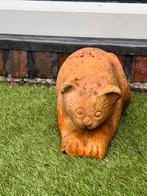 Tuinbeeld Kat/leeuw, Tuin en Terras, Ophalen, Gebruikt, Steen, Dierenbeeld