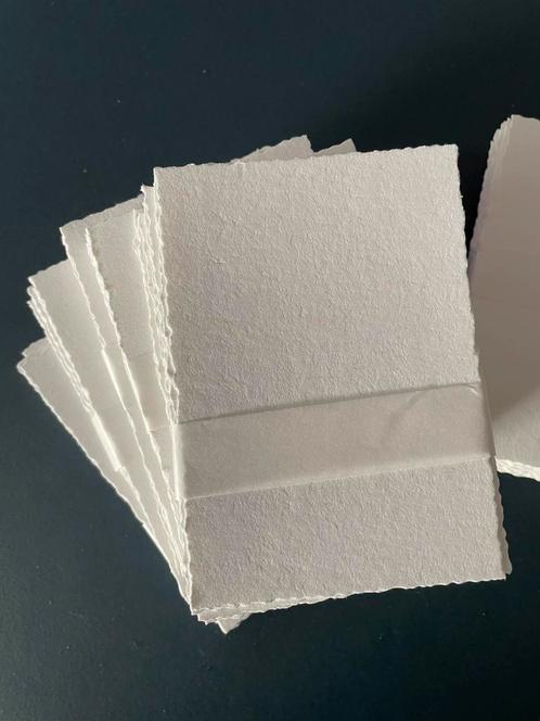 Deckled-edge cards for acrylic painting or journaling, Diversen, Papierwaren, Zo goed als nieuw, Ophalen of Verzenden