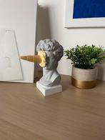 Vintage Griekse David Beeldje met Gesmolten Ijshoorn, Ophalen of Verzenden, Zo goed als nieuw