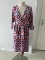 Blauwe blockprint jurk, Kleding | Dames, Nieuw, Ophalen of Verzenden, Maat 36 (S), Onder de knie