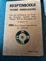 Recepten handleiding steriliseren van fruit enz, Boeken, Ophalen, Zo goed als nieuw, Nederland en België