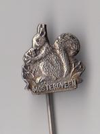 Mosterdveen Eekhoorn speldje, Verzamelen, Gebruikt, Niet vindbaar, Niet vindbaar, Speldje of Pin