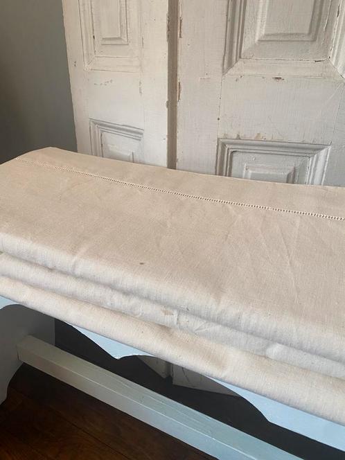 Oud Frans linnen, Antiek en Kunst, Antiek | Kleden en Textiel, Ophalen of Verzenden