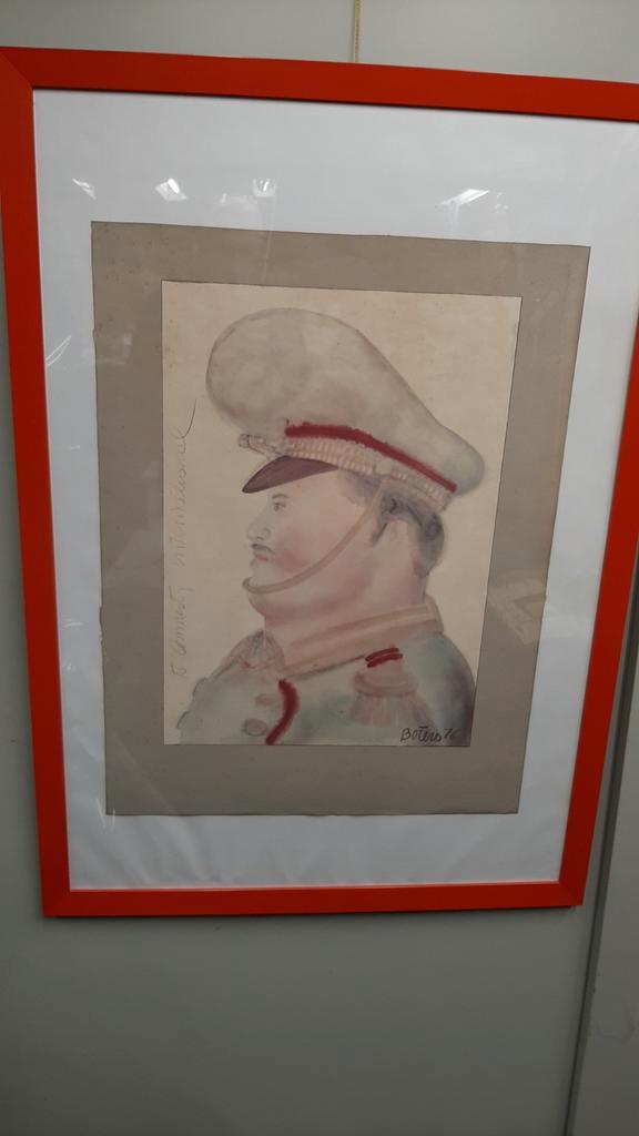 Werk van Fernando Botero 1976, Antiek en Kunst, Kunst | Tekeningen en Foto's, Ophalen