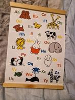 Nijntje ABC Wanddecoratie Kinderkamer, Ophalen of Verzenden, Gebruikt, Wanddecoratie