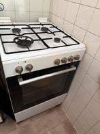 Gasfornuis met oven, Witgoed en Apparatuur, Fornuizen, Gebruikt, Gas, Vrijstaand, 85 tot 90 cm
