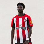 Brentford 23/24 thuisshirt, Maat XS of kleiner, Ophalen of Verzenden, Zo goed als nieuw, Shirt