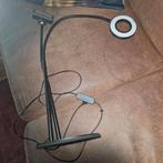 Ring lamp, Ophalen of Verzenden, Zo goed als nieuw, Metaal of Aluminium