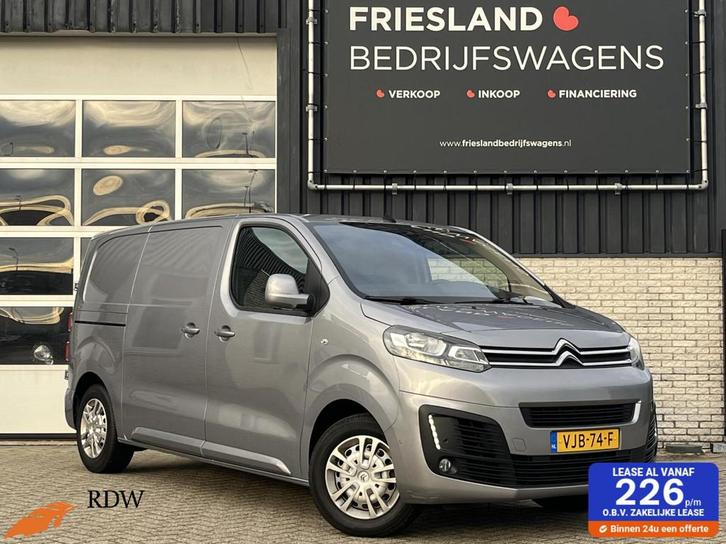 Citroen Jumpy 2.0 BlueHDI 120 M Club Head-up/Camera/Carplay/, Auto's, Bestelauto's, Bedrijf, Te koop, ABS, Achteruitrijcamera