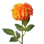 DAHLIA - KUNST CLAYRE & EEF - GEEL ORANJE, Ophalen of Verzenden, Nieuw