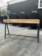 Mango houten sidetable, Huis en Inrichting, Ophalen, 100 tot 150 cm, Zo goed als nieuw, 25 tot 50 cm