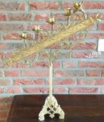 antieke gotische kerk kandelaar, volgnr 29, Ophalen of Verzenden, Koper of Brons