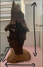 Boomstamlamp, Huis en Inrichting, Lampen | Vloerlampen, Ophalen, Zo goed als nieuw, Minder dan 100 cm