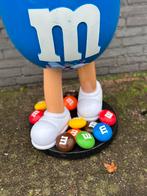 Grote M&M's Display Figuur Blauw Zeldzaam !, Ophalen, Reclamebord, Gebruikt, .