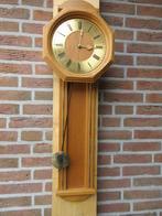 Vintage Jeka blank eiken wandklok, Ophalen of Verzenden, Gebruikt, Wandklok
