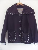 JASJE FLEECE MAAT M/L ZWART en WIT, Ophalen of Verzenden, Zo goed als nieuw, Zwart, Jasje