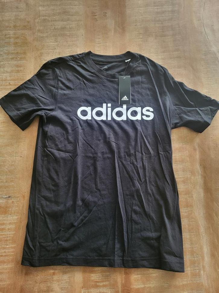 Adidas | t-shirt | nieuw | maat S, Kleding | Heren, T-shirts, Nieuw, Maat 46 (S) of kleiner, Zwart, Ophalen of Verzenden