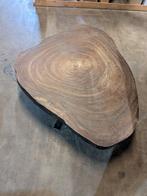 Unieke Boomstam Tafel - Natuurlijk en Robuust!, Nieuw, Minder dan 50 cm, Rechthoekig, 50 tot 100 cm