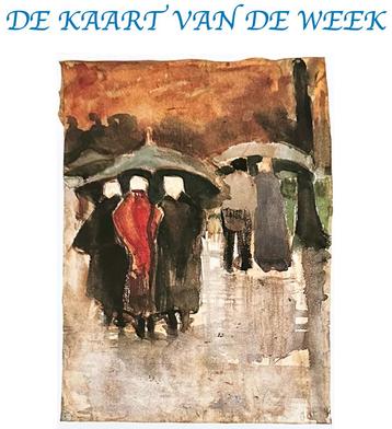 VINCENT VAN GOGH ~ Scheveningse vrouwen onder de paraplu beschikbaar voor biedingen