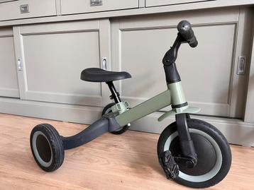 Peuter meegroei fiets groen 3 in 1 beschikbaar voor biedingen