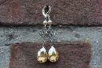 Oorbellen met kristal en parels, Met kristal, Overige materialen, Hangers, Nieuw