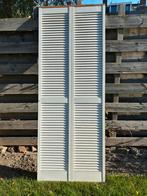 2 louvredeurtjes, Doe-het-zelf en Verbouw, Deuren en Horren, Ophalen, Minder dan 80 cm, Binnendeur, Minder dan 200 cm