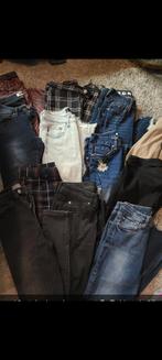 Pakket met 12 broeken maat S, Kleding | Dames, Spijkerbroeken en Jeans, Gedragen, Overige jeansmaten, Ophalen of Verzenden, Overige kleuren