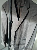 Herenpak krijtstreep grijs/bruin, Ophalen of Verzenden, Gedragen, Overige maten, Grijs