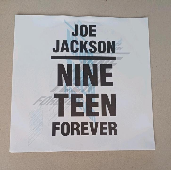 Joe Jackson  - Nineteen Forever, Cd's en Dvd's, Vinyl Singles, Gebruikt, Single, Pop, 7 inch, Ophalen of Verzenden