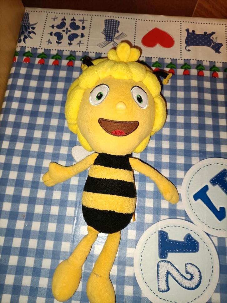 Maya de Bij knuffel 32 cm groot, Kinderen en Baby's, Speelgoed | Knuffels en Pluche, Ophalen of Verzenden