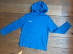 Kobaltblauwe Nike hoodie, ongeveer maat 140-146, Ophalen of Verzenden, Gebruikt, Nike, Trui of Vest