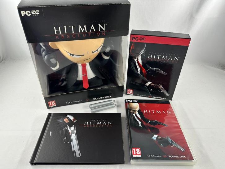 Hitman Absolution Deluxe Professional Edition figuur PC Game, Spelcomputers en Games, Games | Pc, Zo goed als nieuw, Shooter, 1 speler