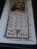 Grolsch linnen kalender 1984 (nr.1), Verzamelen, Biermerken, Ophalen of Verzenden, Nieuw, Overige typen, Grolsch