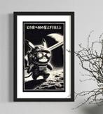 Pikachu (Pokemon) Space Voyage, Antiek en Kunst, Kunst | Schilderijen | Modern, Ophalen of Verzenden