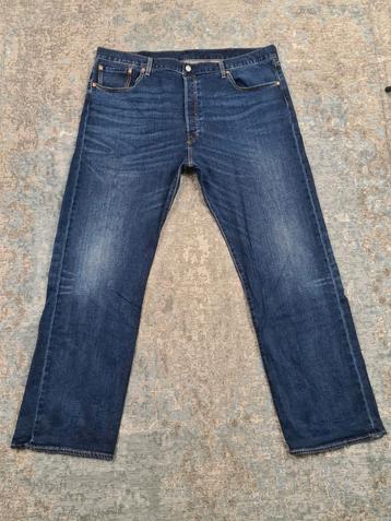 Levi's 501 W44 L34 Straight STRETCH Bronno4034 Blauw

 beschikbaar voor biedingen