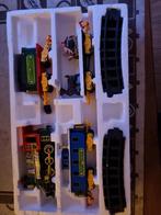 Trein met wagons en kerstman, Ophalen of Verzenden