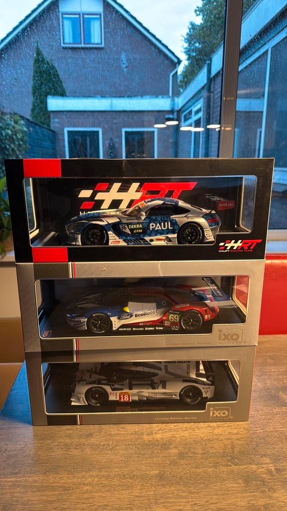 3 IXO modelauto’s 1:18 te koop per stuk of in 1 koop, Hobby en Vrije tijd, Modelauto's | 1:18, Nieuw, Overige merken, Ophalen of Verzenden