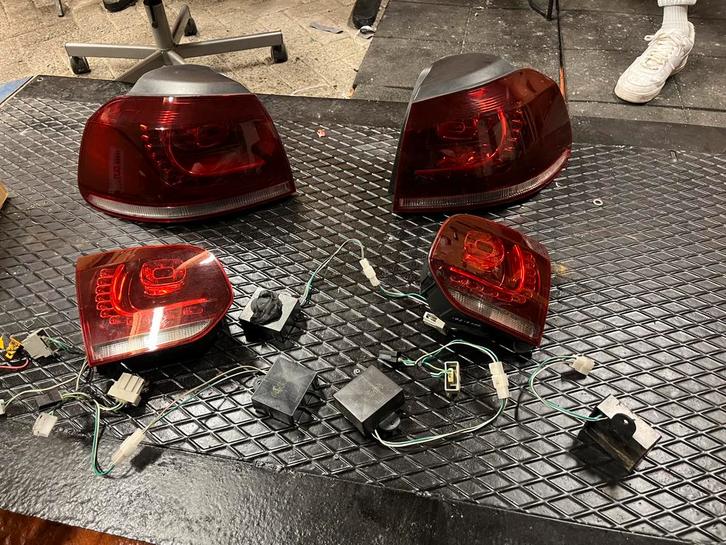Golf 6 gti led achterlichten, Auto-onderdelen, Verlichting, Gebruikt, Ophalen of Verzenden