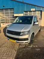 VW Transporter 2.0 TDI 150pk L2 / DB cabine / 2x schuifdeur, Auto's, Bestelauto's, Stof, 4 cilinders, Volkswagen, 2500 kg