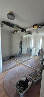 Witte Pax kast met spiegel deuren, Ophalen, Zo goed als nieuw, 50 tot 75 cm, 200 cm of meer