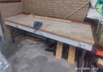Werkbank met bankschroef - De Beuk Dokkum, Doe-het-zelf en Verbouw, Werkbanken, Ophalen of Verzenden, Gebruikt, 120 tot 170 cm