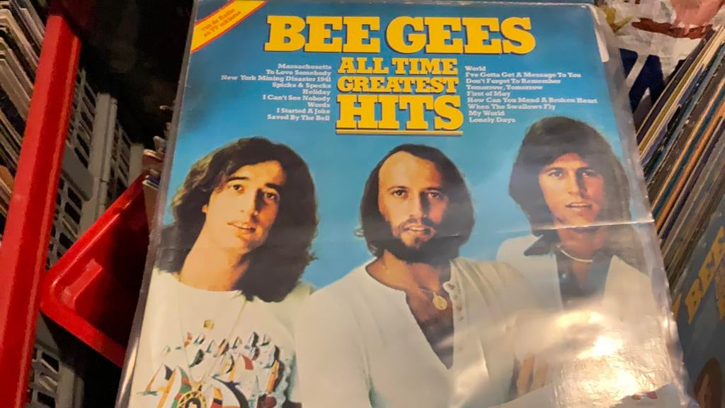 The Bee Gees. All time greatest hits, Cd's en Dvd's, Vinyl | Pop, Ophalen of Verzenden, 1960 tot 1980, Zo goed als nieuw, 12 inch