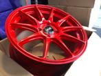 XXR 527 Racing Red 17 x 7.5J ET40 4x108, Ophalen of Verzenden