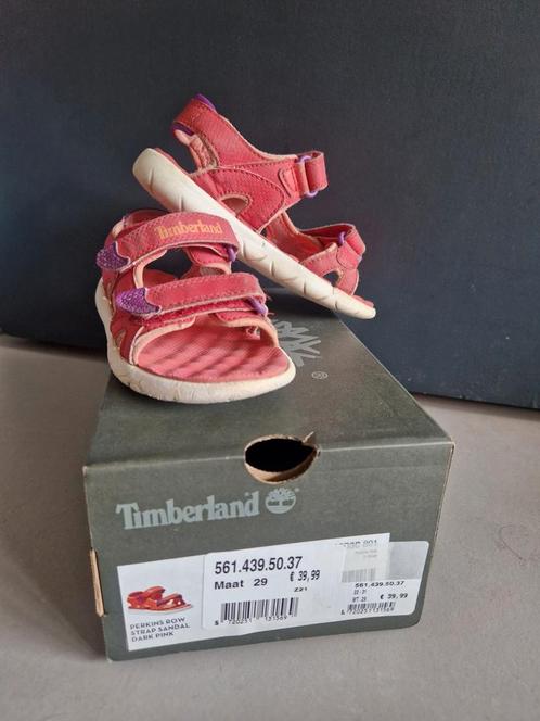 Perkins Row Sandaal Timberland Maat 29 Dark Pink, Kinderen en Baby's, Kinderkleding | Schoenen en Sokken, Gebruikt, Overige typen