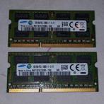 Samsung 16GB 2x 8GB PC3L DDR3L 1600MHz SODIMM laptop geheuge, 16 GB, Ophalen of Verzenden, Laptop, Zo goed als nieuw